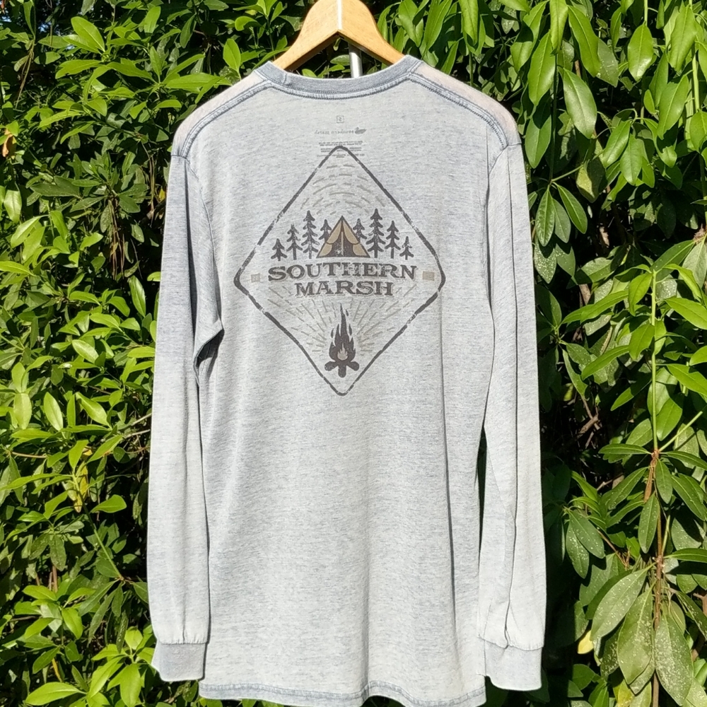Men's Southern Marsh long sleeve tee shirt